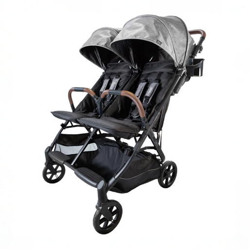 Shop Strolee V2 Double Stroller, 2025, Shadow at GoodBuy Gear