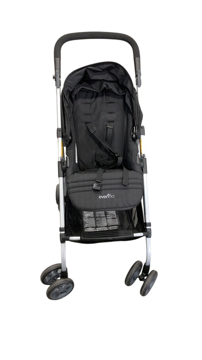 Shop Evenflo Reversi Lightweight Reversible Stroller, 2023, Altair Black at GoodBuy Gear