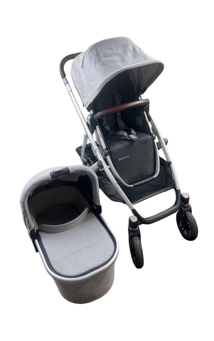 Shop UPPAbaby VISTA V2 Stroller, 2021, Stella (Grey Brushed Melange) at GoodBuy Gear