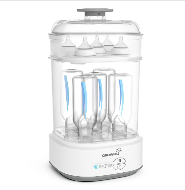 Grownsy Bottle Sterilizer and Dryer, White