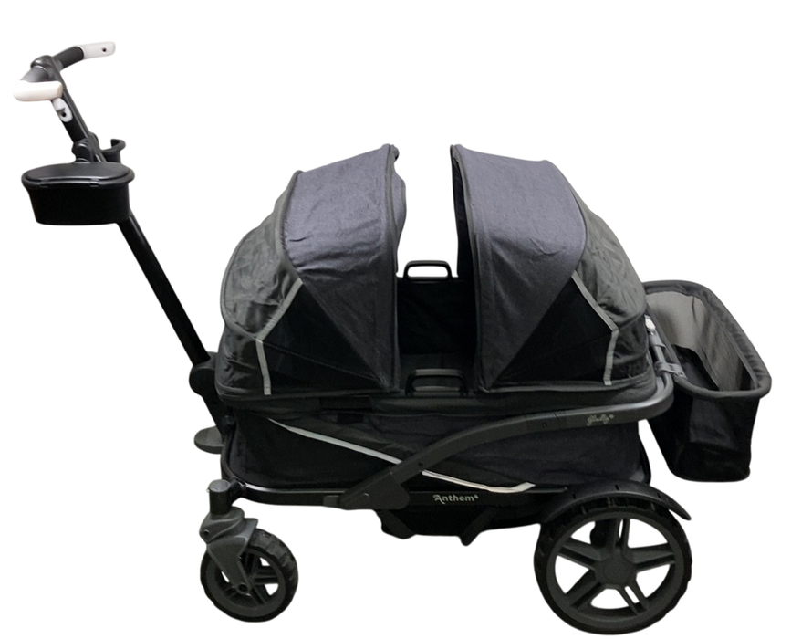 Gladly Family Anthem4 Classic 4 Seater All Terrain Wagon Stroller, Special Edition Graphite