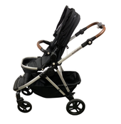 Shop Mockingbird Single to Double 2.0 Stroller, 2025, Black, Silver With Penny Leather, Windowpane at GoodBuy Gear
