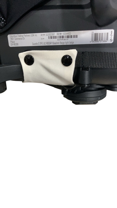 Shop Cybex Gazelle S Modular Stroller, 2023, Seashell Beige, Taupe Frame at GoodBuy Gear