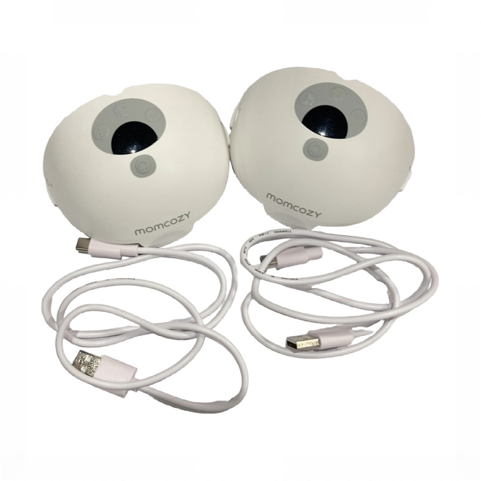 Shop Momcozy All-in-one M5 Double Wearable Breast Pump, Quill Grey at GoodBuy Gear
