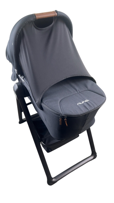 Shop Nuna SWIV & TRIV Series Bassinet + Stand, Caviar at GoodBuy Gear