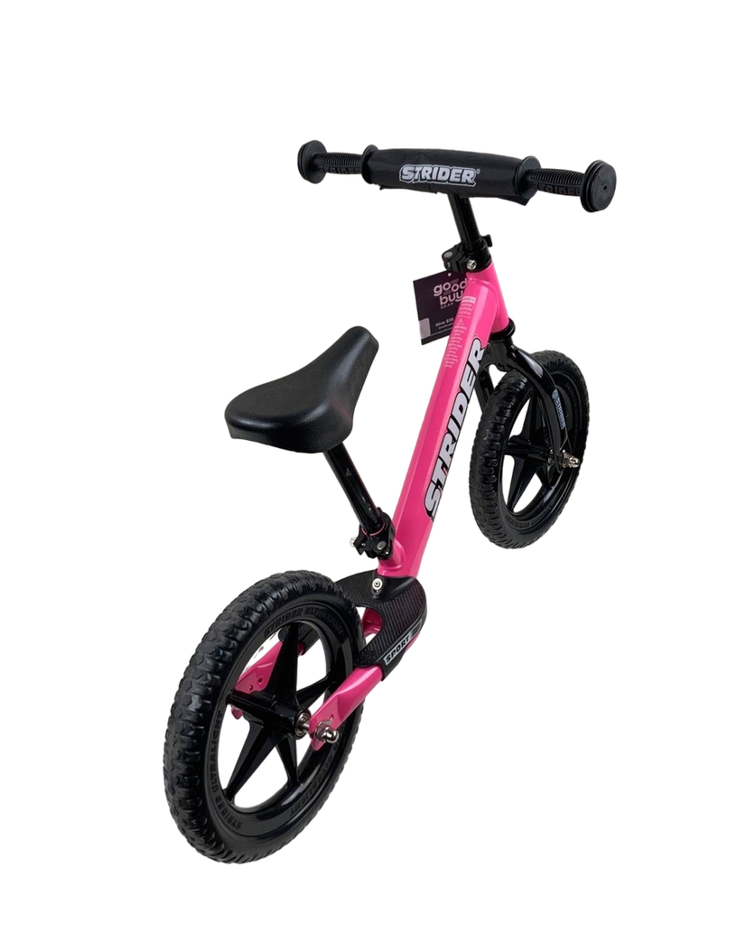 Strider Balance Bike 12” Sport, Pink