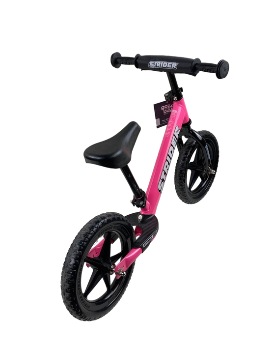 secondhand Strider Balance Bike 12” Sport, Pink