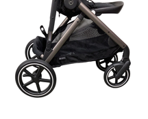 Shop Cybex Gazelle S Modular Stroller, 2023, Moon Black, Taupe Frame at GoodBuy Gear