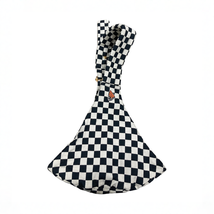 Shop Mabē The Monarch Toddler Sling, Ebony Check at GoodBuy Gear