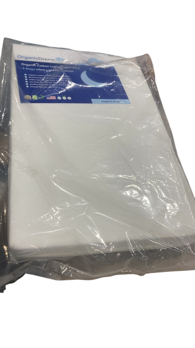 Shop Organic Dream Organic Cotton 2-Stage Lightweight Ultra Crib Mattress Mini at GoodBuy Gear