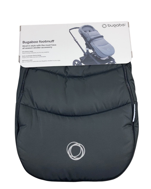 Shop Bugaboo Stroller Footmuff, Midnight Black at GoodBuy Gear