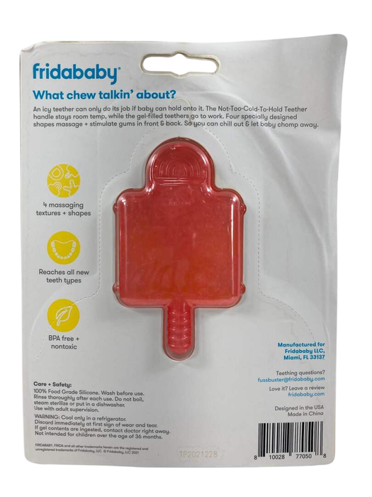 Shop FridaBaby Not To Cold To Hold Teether at GoodBuy Gear