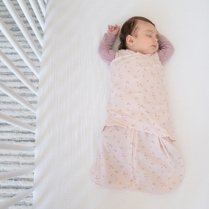 Halo SleepSack Swaddle, Small, Pink Floral