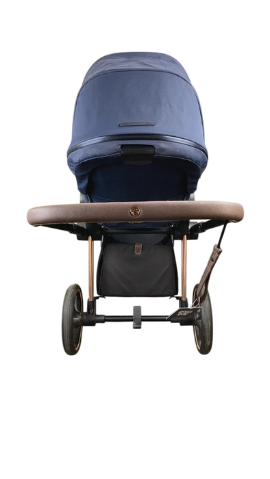 Shop Cybex PRIAM Stroller, 2019, Rose Gold, Indigo Blue at GoodBuy Gear
