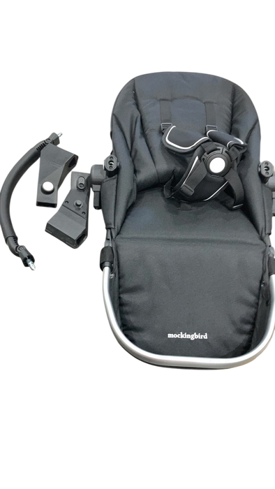 Shop Mockingbird 2nd Seat Kit 2.0, Heather grey, Silver With Black Leather, Solid Grey at GoodBuy Gear