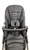 Shop Mockingbird Single to Double 2.0 Stroller, 2024, No Canopy, No Canopy, Silver With Black Leather at GoodBuy Gear