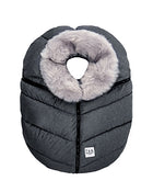 Shop 7 A.M. Enfant Car Seat Cocoon, Tundra Heather Grey Dark/Arctic Faux Fu at GoodBuy Gear