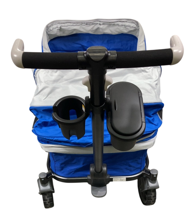 Shop Gladly Family Anthem4 Classic 4 Seater All Terrain Wagon Stroller, Electric Silver at GoodBuy Gear