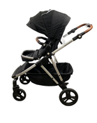 Shop Mockingbird Single to Double 2.0 Stroller, 2024, Black, Silver With Penny Leather, Windowpane at GoodBuy Gear