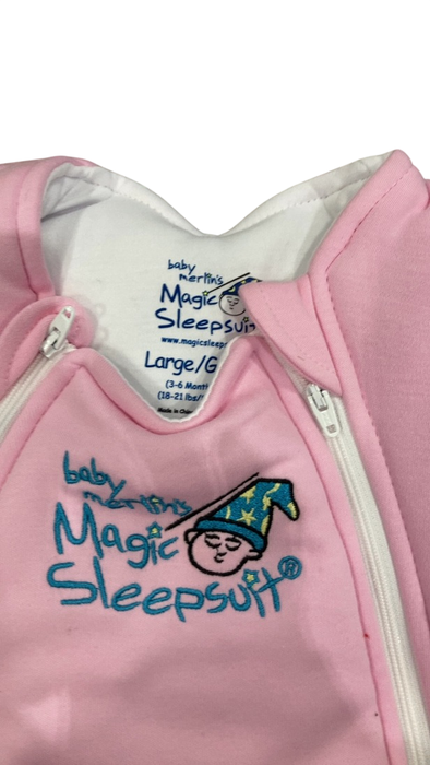 Shop Baby Merlin's Magic Sleepsuit, Pink, Cotton, Large (18-21lbs) at GoodBuy Gear