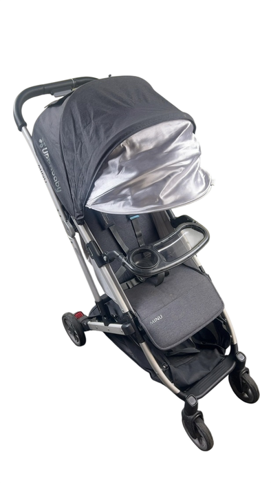 Shop UPPAbaby MINU Stroller, 2020, Jordan (Charcoal Melange) at GoodBuy Gear