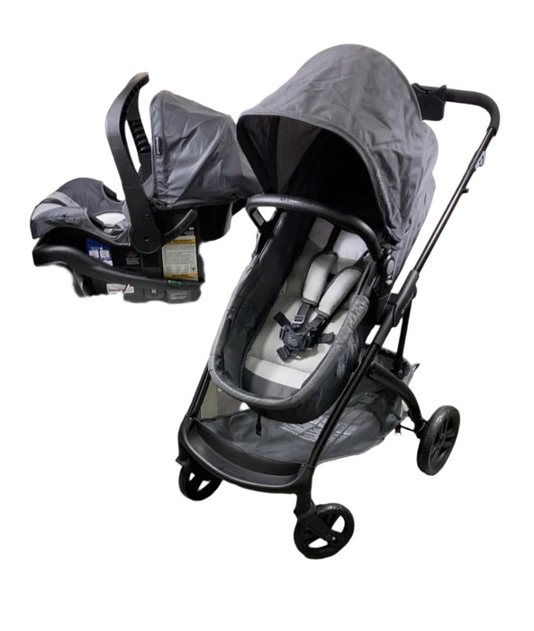 Baby Trend Sonar Switch 6-in-1 Modular Stroller Travel System, Desert Grey, 2024