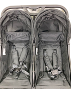 Shop Mompush Lithe Double Stroller, 2022, Black at GoodBuy Gear