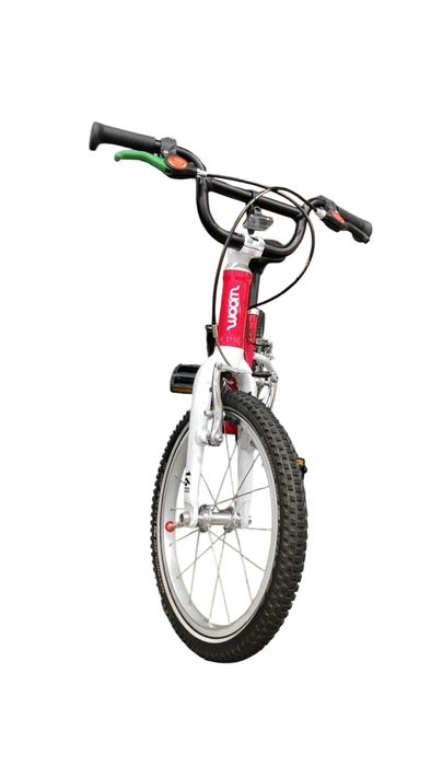 Shop Woom GO 3 Bike "16, Base Model, Hot Pink at GoodBuy Gear