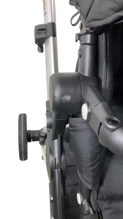 Shop Mockingbird Single to Double 2.0 Stroller, 2024, Black, Silver With Penny Leather, Watercolor Drops at GoodBuy Gear