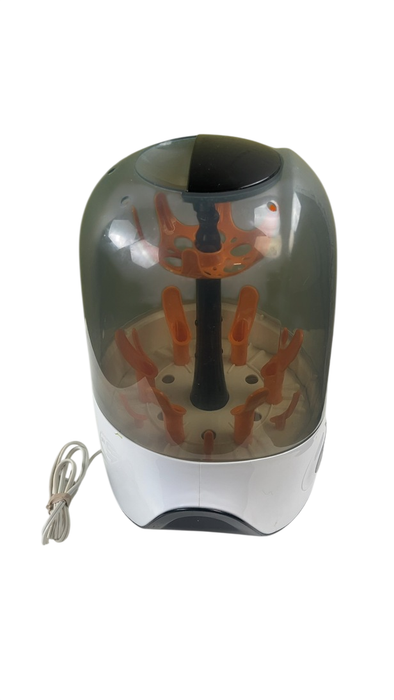 Shop Baby Brezza One Step Baby Bottle Sanitizer and Dryer (Steam Sterilizer), White on Black at GoodBuy Gear