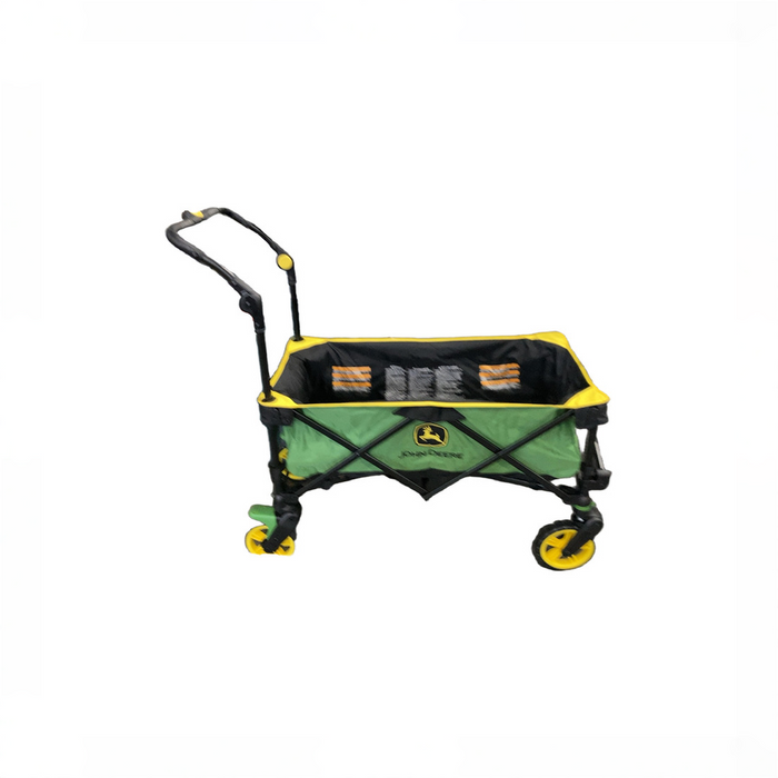 Shop Bright Starts John Deere Pop 'N Ride Stroller Wagon, Green & Yellow at GoodBuy Gear