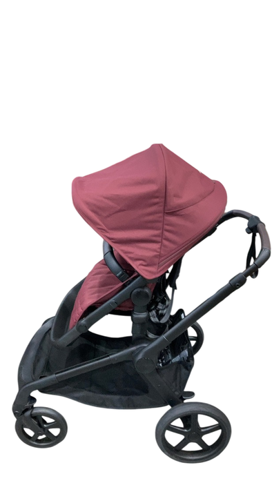 Shop Bugaboo Kangaroo Single To Double Stroller, 2024, Black, Dark Cherry, Dark Cherry at GoodBuy Gear