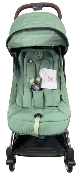Shop Cybex Coya Stroller, 2023, Leaf Green, Chrome at GoodBuy Gear