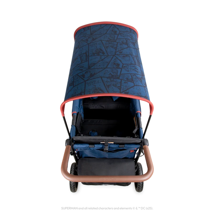 Shop Wonderfold W4 Luxe Pro Stroller Wagon, 2025, Special Edition Superman at GoodBuy Gear