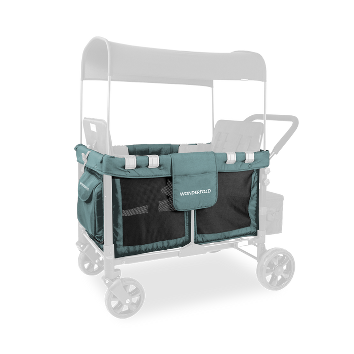 Shop Wonderfold WagonCarriage Fabric Replacement (No Shoulder Pads), W4 at GoodBuy Gear