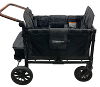 Shop Wonderfold W4 Luxe Quad Stroller Wagon, 2021, Volcanic Black at GoodBuy Gear