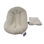 Shop Snuggle Me Organic Sensory Infant Lounger with Cover, Birch, Birch at GoodBuy Gear