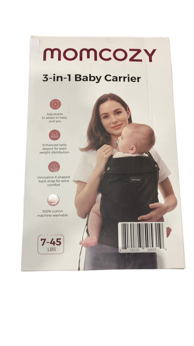 Shop Momcozy PureHug Baby Carrier, Black, Cotton at GoodBuy Gear