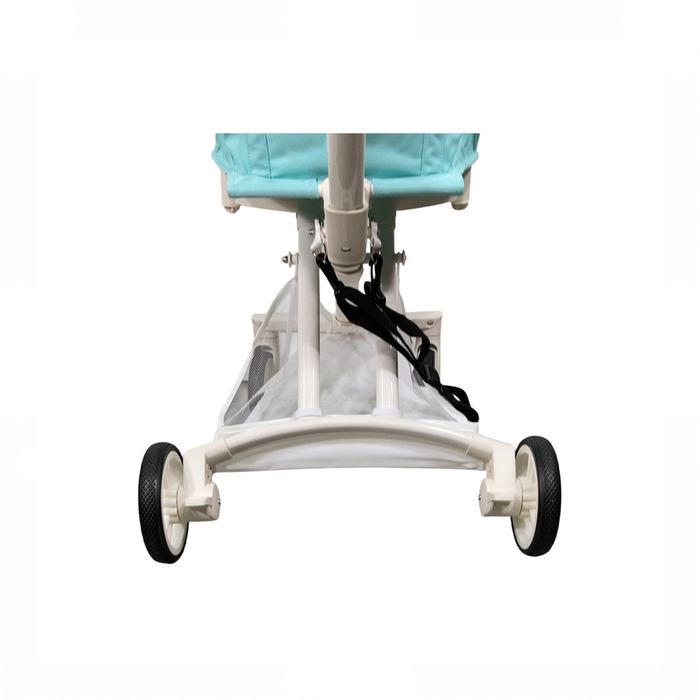 Shop Evolur Roamer Ultra Light Stroller, White Blue at GoodBuy Gear