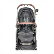 Shop Cybex Gazelle S Modular Stroller, 2024, Moon Black, Silver Frame at GoodBuy Gear