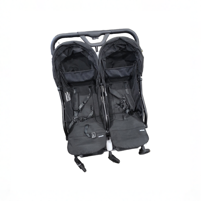 Shop Mompush Lithe Double Stroller, 2026, Black at GoodBuy Gear