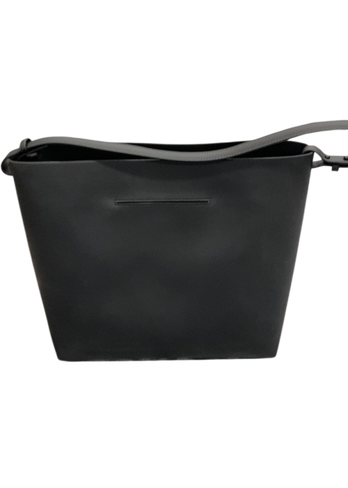 Shop Mina Baie Harlow Vegan Midi, Black at GoodBuy Gear