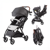 Shop Summer by Ingenuity 3D Quick Close CS+ Stroller, 2025, Gray at GoodBuy Gear