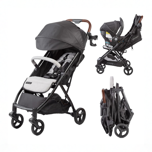 Shop Summer by Ingenuity 3D Quick Close CS+ Stroller, 2025, Gray at GoodBuy Gear