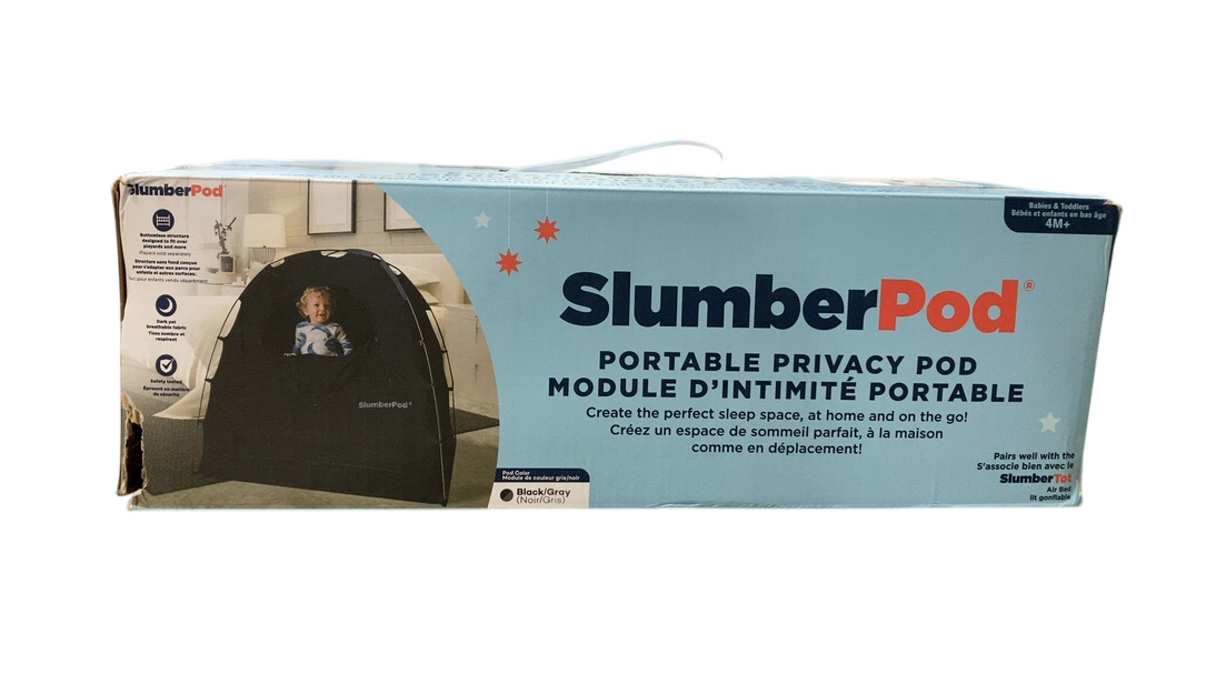 Shop SlumberPod 3.0 Sleep Canopy, Black with Gray Accents at GoodBuy Gear