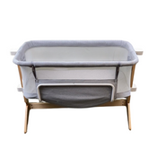 Shop Newton Bassinet And Bedside Sleeper, Grey/Birch at GoodBuy Gear
