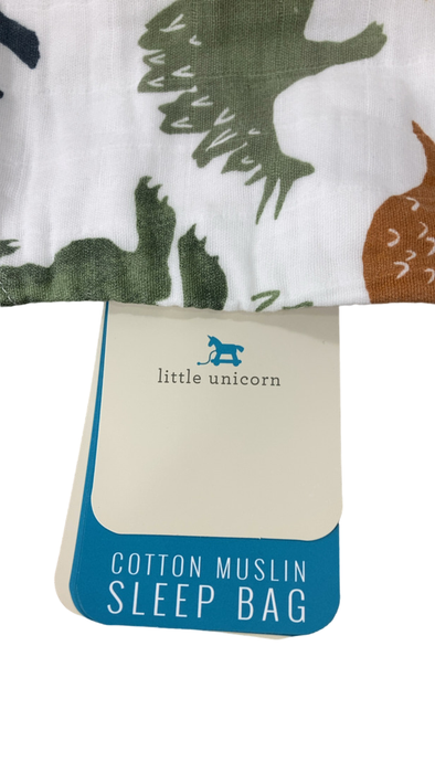 Shop Little Unicorn Cotton Muslin Sleep Bag, Small, Regular, Dino Friends at GoodBuy Gear