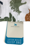 Shop Little Unicorn Cotton Muslin Sleep Bag, Small, Regular, Dino Friends at GoodBuy Gear