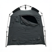Shop Poray Pop Up Tent, 57" (L) x 59" (H) x 30" (W), Black at GoodBuy Gear