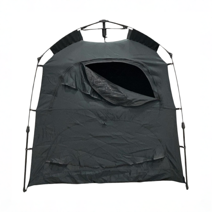 Shop Poray Pop Up Tent, 57" (L) x 59" (H) x 30" (W), Black at GoodBuy Gear